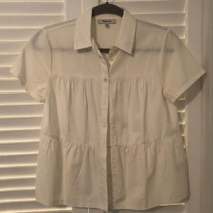 Madewell collar shirt XXs